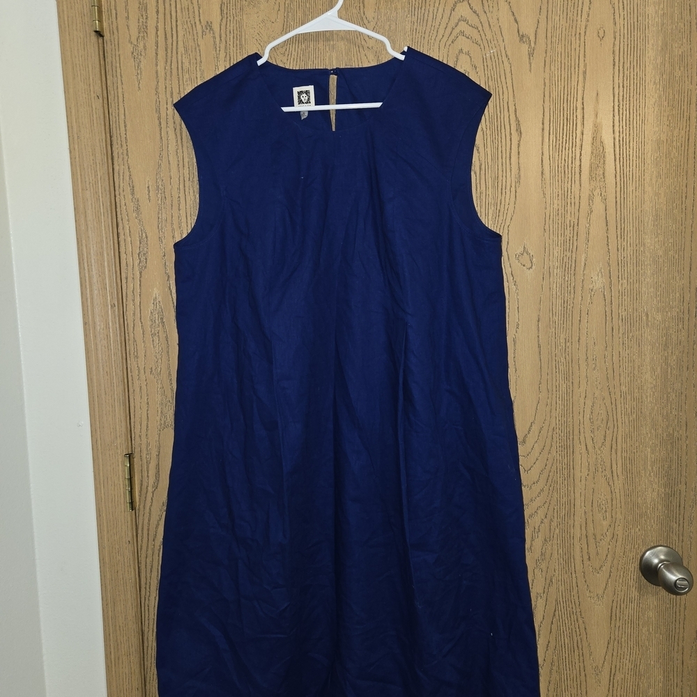 Anne Klein Royal Blue Midi Dress